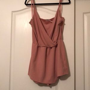 Pink romper